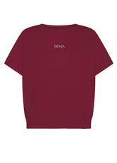 Flamé Cotton Vest - Red - CHERRY RED | DEHA