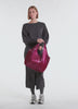 SOFT METALLIC RED SHOULDER BAG