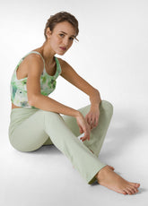 JERSEY TIGHT PANTS - GREEN - Activewear | DEHA