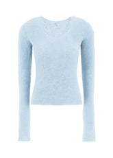 BOUCLE' SWEATER - BLUE - Sweaters | DEHA