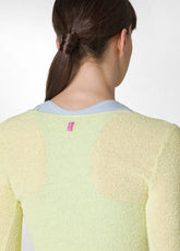 BOUCLE' SWEATER - YELLOW - SUNNY LIME | DEHA
