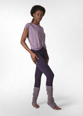 BOULCLE' LEG WARMERS, PURPLE - Activewear | DEHA