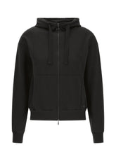 CORE FULL-ZIP LIGHT HOODIE - BLACK - Sweaters | DEHA