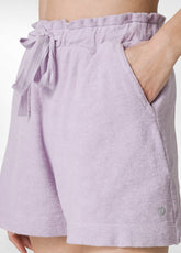 FRENCH TERRY SHORTS - PURPLE - ORCHID LILAC | DEHA