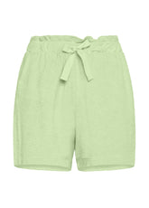 FRENCH TERRY SHORTS - GREEN - Activewear | DEHA