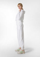 FRENCH TERRY JOGGER PANTS - WHITE - Activewear | DEHA