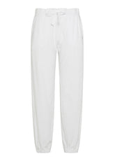 FRENCH TERRY JOGGER PANTS - WHITE - Activewear | DEHA