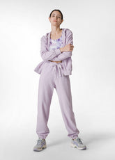 FRENCH TERRY JOGGER PANTS - PURPLE - Activewear | DEHA
