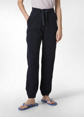 FRENCH TERRY JOGGER PANTS - BLUE - BLUE NIGHT | DEHA
