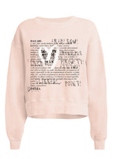 COMFY GRAPHIC SWEATSHIRT - PINK - IN LOVE WITH PINK 🩷 | DEHA