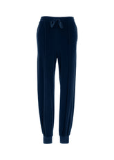 JOGGER LOUNGE IN CINIGLIA BLU - Pantaloni lunghi sportivi | DEHA
