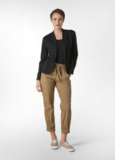 POPLIN STRAIGHT PANTS - BROWN - Leisurewear | DEHA