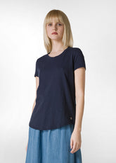 FLAMME'JERSEY T-SHIRT - BLUE - Tops & T-Shirts | DEHA