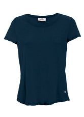 FLAMME'JERSEY T-SHIRT - BLUE - Denim Passion: Trousers, Skirts and Shorts | DEHA