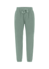 CORDUROY JOGGER PANTS, GREEN - Leisurewear | DEHA