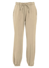 TENCEL™ JOGGER-HOSE - BEIGE - NEW COLLECTION: SS 24 | DEHA