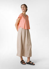 TENCEL™ LONG SKIRT - BEIGE - Dresses, skirts and jumpsuits | DEHA