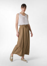 TENCEL™ LONG SKIRT - BROWN - Dresses, skirts and jumpsuits | DEHA