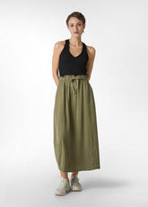 TENCEL™ LONG SKIRT - GREEN - Dresses, skirts and jumpsuits | DEHA