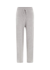 KNITTED CARROT PANTS, GREY - Gift exclusivity: elegance and refinement | DEHA