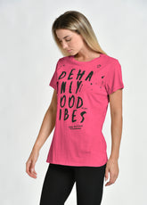 GRAPHIC T-SHIRT, PINK - T-shirts - Outlet | DEHA
