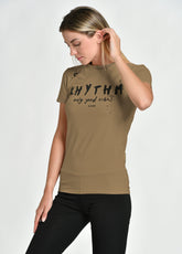 GRAPHIC STRETCH T-SHIRT, BEIGE - Outlet | DEHA