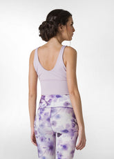 YOGA-TOP AUS RECYCELTER MIKROFASER - LILA - ORCHID LILAC | DEHA