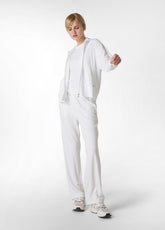 COMFORT VISCOSE STRAIGHT PANTS - WHITE - Leisurewear | DEHA