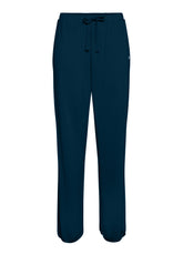 COMFORT VISCOSE STRAIGHT PANTS - BLUE - Leisurewear | DEHA