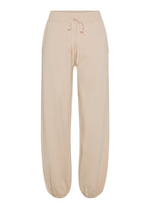 KNITTED JOGGER PANTS - BEIGE - NEW COLLECTION: SS 24 | DEHA