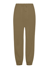 LINEN SLOUCHY PANTS - BROWN - Linen Clothing for Women | DEHA