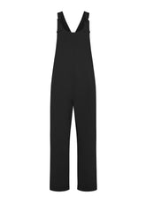 OLD-DYE FLAMME' ONESIE - BLACK - Dresses, skirts and jumpsuits | DEHA
