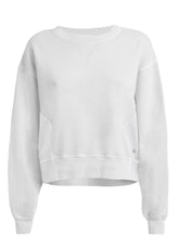 OLD.DYE FLAMME' SWEATSHIRT - WHITE - Sweaters | DEHA