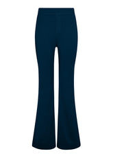 OLD-DYE GABARDINE FLARED PANTS - BLUE - Leisurewear | DEHA
