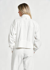 CORDUROY COMBINED SHIRT, WHITE - Shirts & Blouses - Outlet | DEHA