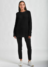 FLUFFY SWEATER, BLACK - Outlet | DEHA