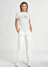 COSY JOGGER PANTS, WHITE - Pants - Outlet | DEHA
