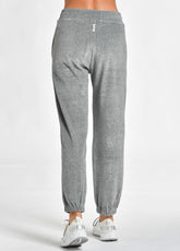 COMFORT CHENILLE JOGGER PANTS, GREY - Pants - Outlet | DEHA