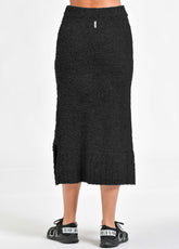 LUREX BOUCLE' SKIRT, BLACK - Dresses, skirts, and suits - Outlet | DEHA