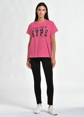 GRAPHIC T-SHIRT, PINK - Outlet | DEHA
