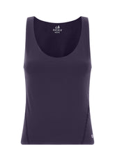 YOGA SOFT TOUCH TOP, PURPLE - Recycled microfibre | DEHA
