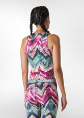CANOTTA YOGA MICROFIBRA STAMPATA OTHER - ALL CHEVRON | DEHA