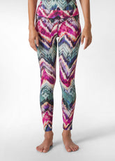 LEGGINGS YOGA MICROFIBRA STAMPATA OTHER - ALL CHEVRON | DEHA