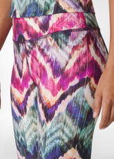 LEGGINGS YOGA MICROFIBRA STAMPATA OTHER - ALL CHEVRON | DEHA