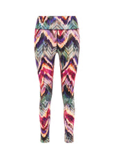 LEGGINGS YOGA MICROFIBRA STAMPATA OTHER - ALL CHEVRON | DEHA