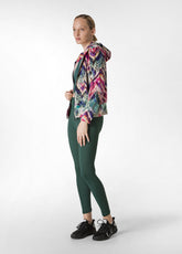 FELPA ZIP IN VELLUTO STRETCH ALLOVER OTHER - ALL CHEVRON | DEHA