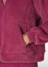 WEICHES KAPUZENSWEATSHIRT, LILA - VINACCIA | DEHA