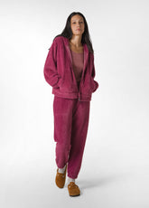 WEICHES KAPUZENSWEATSHIRT, LILA - VINACCIA | DEHA