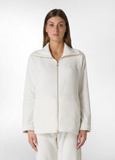 FLUFFY POLAR JACKET, WHITE - Leisurewear | DEHA