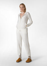 LOUNGE KNITTED JOGGER PANTS, WHITE - Best Sellers | DEHA